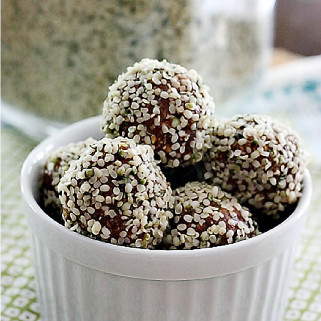 Gingerbread Hemp Bites