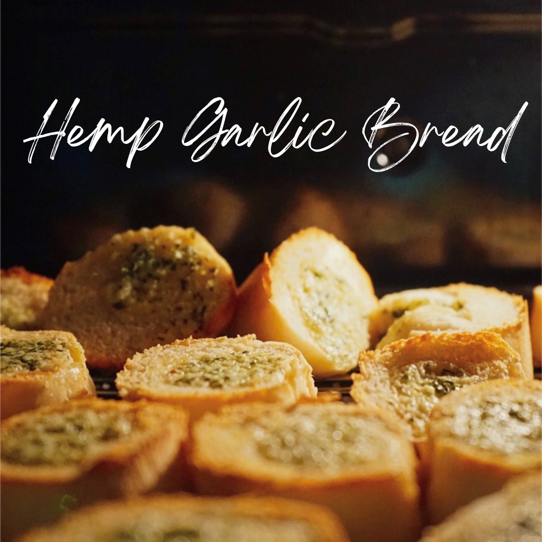Hemp Garlic Bread