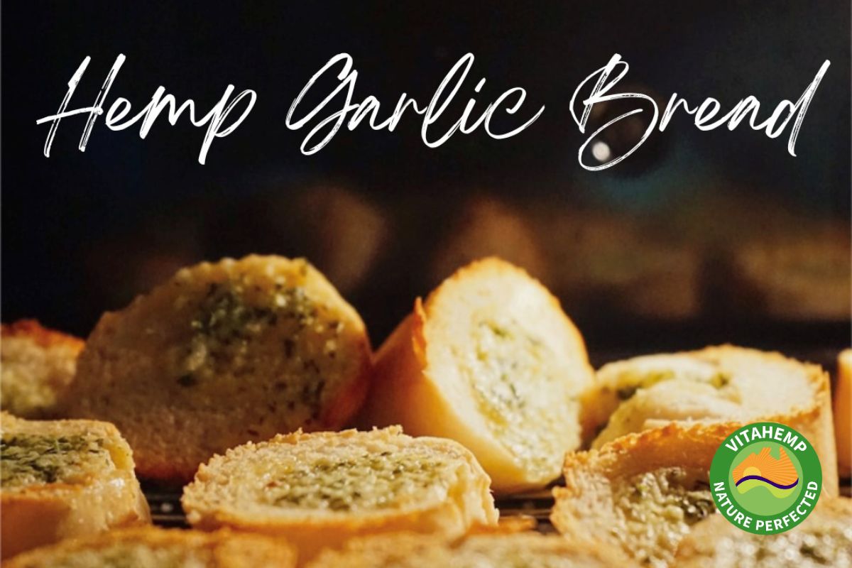 Hemp Garlic Bread