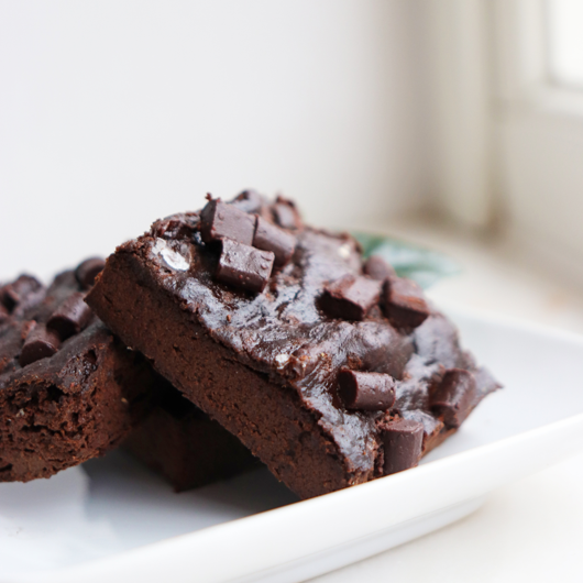 Hemp cocoa brownies